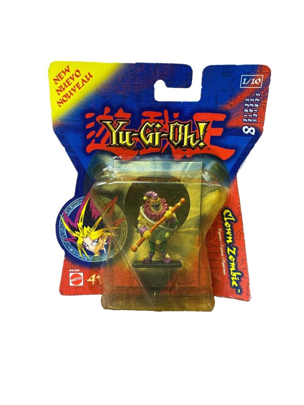 Yu-Gi-Oh! Clown Zombie Series 8 1/10 Holo-Tile Mattel 2003 B5156 Sealed a
